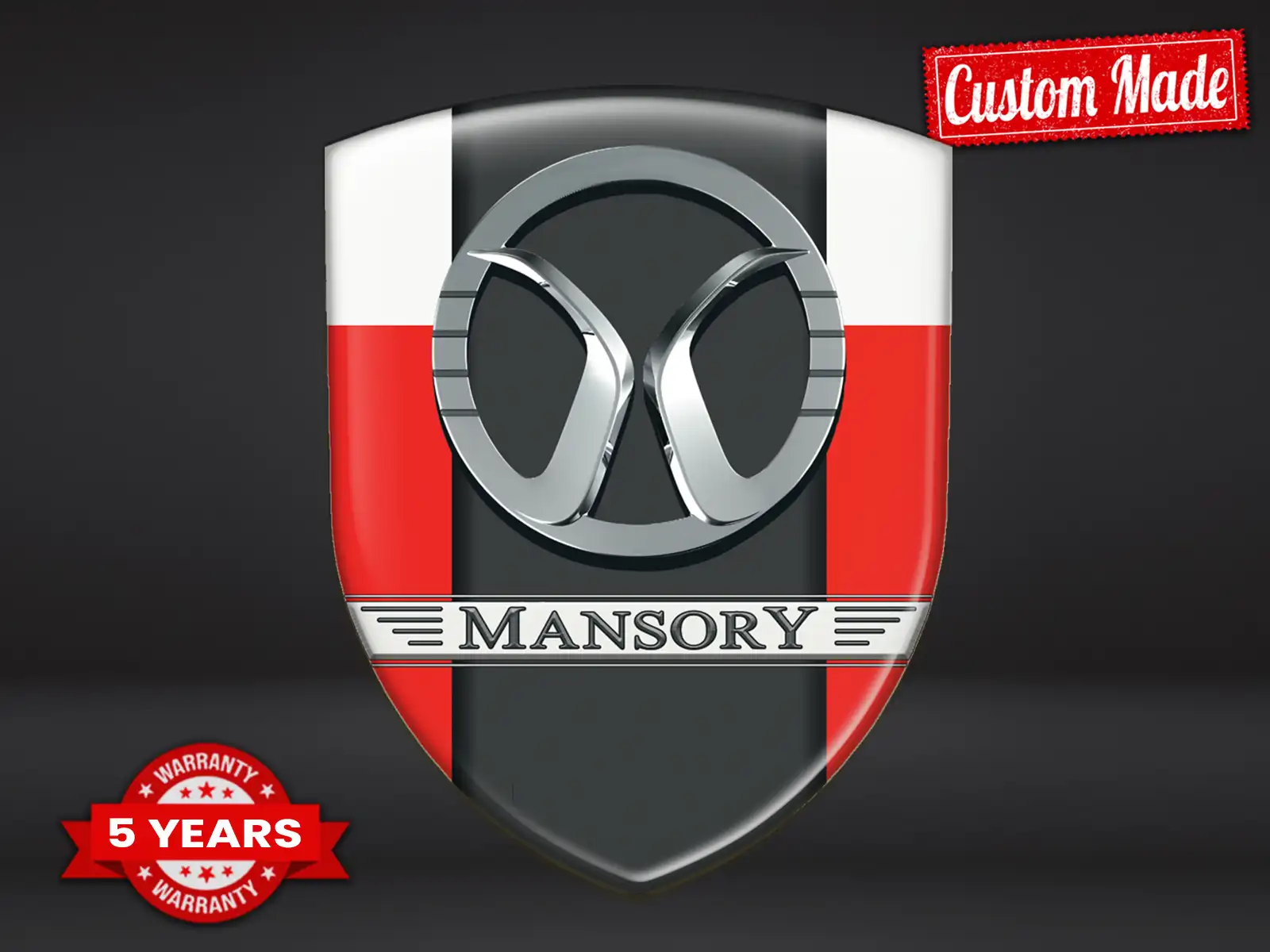 Mansory Adesivi Vetri Auto su Misura Universali Eleganti Top